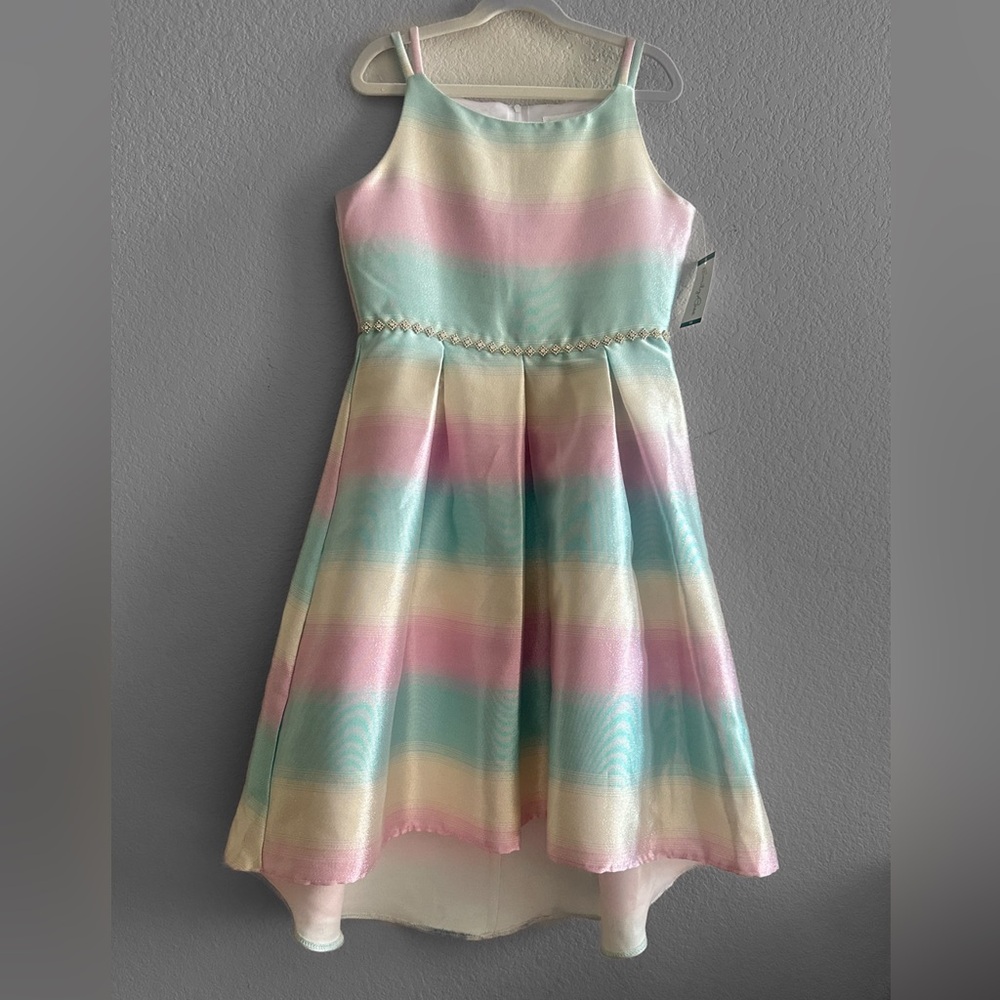 Emily Rose Girls Dress Size 14 multicolor